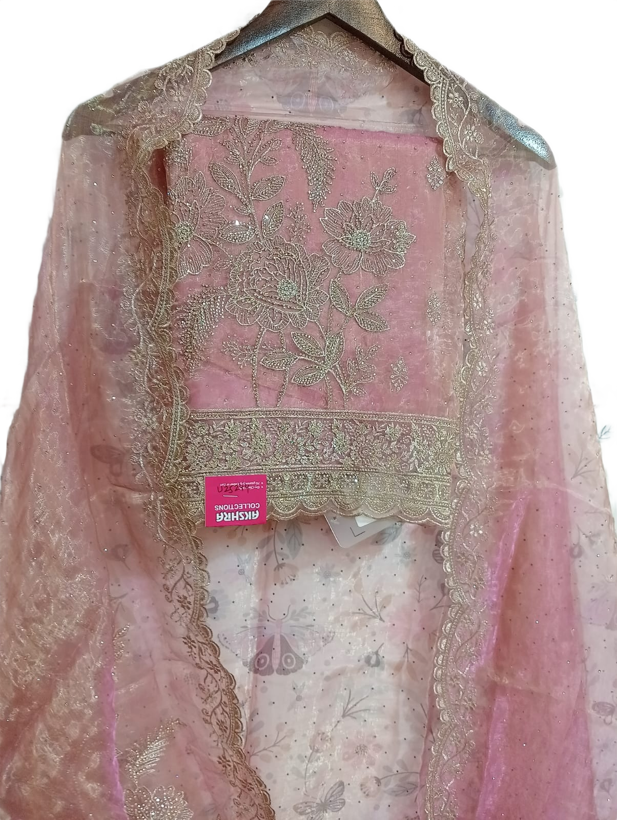 Blush Garden Net Suit Set