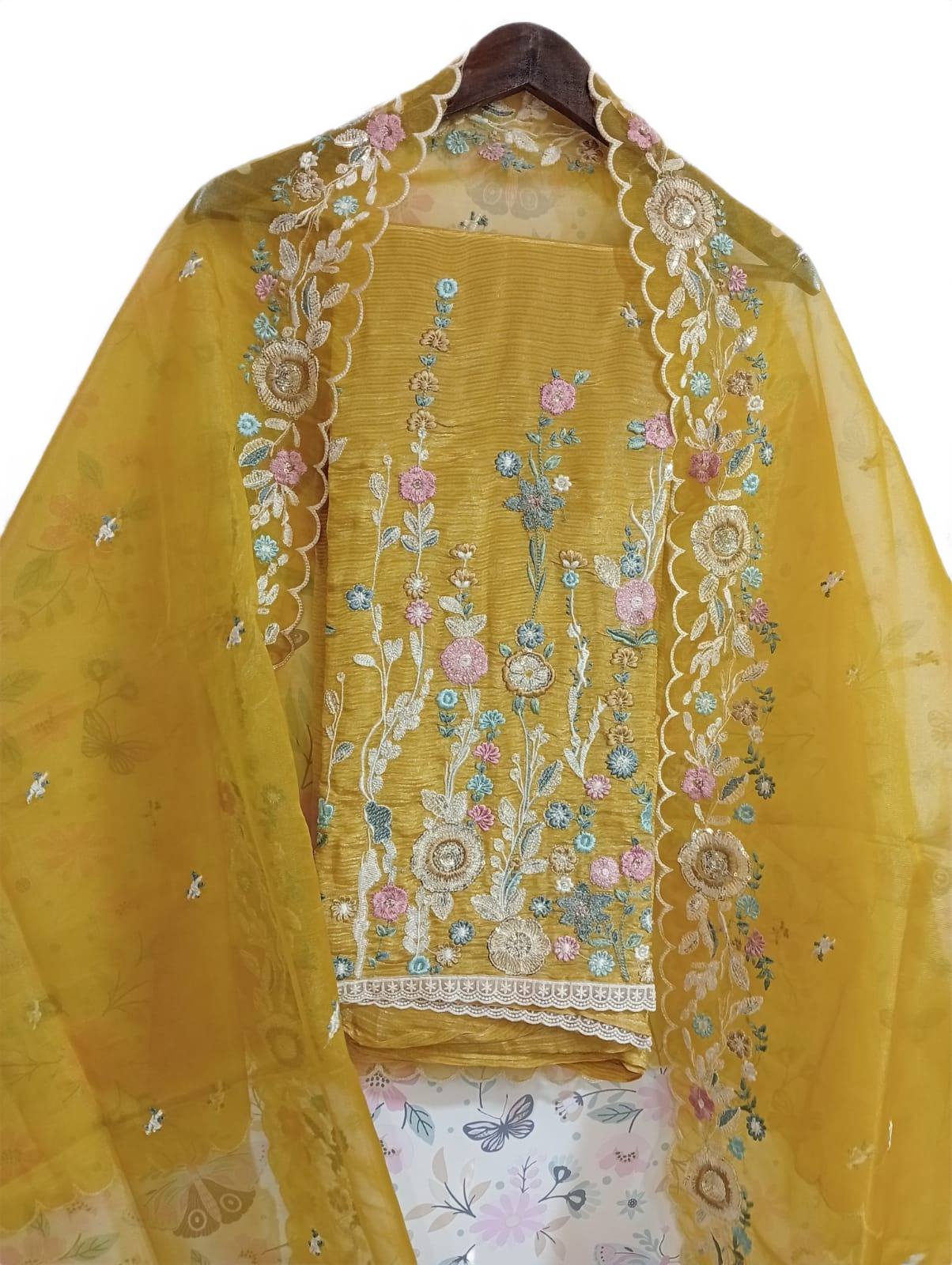 Sunbeam Royal Zari Suit